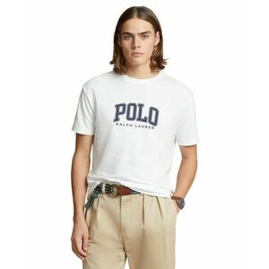 Imbracaminte Barbati Polo Ralph Lauren Classic Fit Logo Jersey T-Shirt White 2 imagine