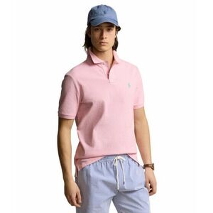 Imbracaminte Barbati Polo Ralph Lauren Classic Fit Mesh Polo Shirt Pink 2 imagine