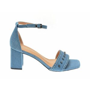 Sandale casual EPICA albastre, 110739, din material textil imagine