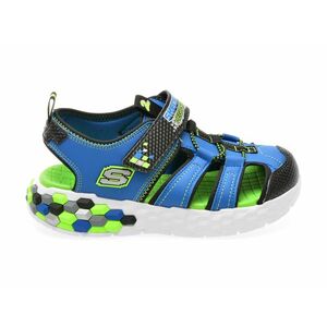 Pantofi sport SKECHERS albastri, 402213L, din piele ecologica imagine