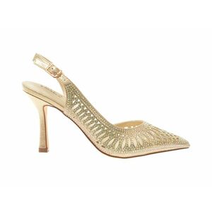 Pantofi eleganti EPICA BY MENBUR aurii, 24723, din material textil si piele ecologica imagine