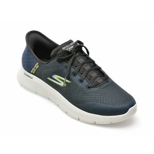 Pantofi sport SKECHERS bleumarin, GO WALK FLEX, din material textil imagine