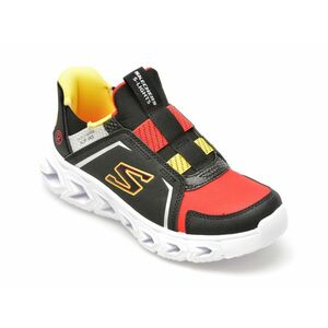 Pantofi sport SKECHERS negri, HYPNO-FLASH 2.0, din piele ecologica imagine