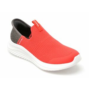 Pantofi sport SKECHERS rosii, ULTRA FLEX 3.0, din material textil imagine