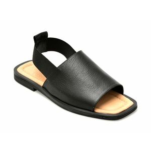 Sandale casual FLAVIA PASSINI negre, 5001802, din piele naturala imagine