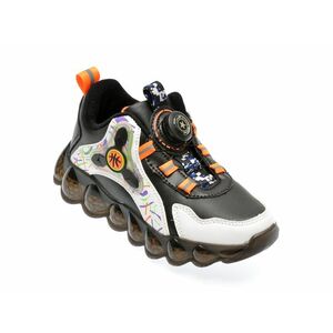Pantofi sport SPORT negri, A888, din piele ecologica imagine