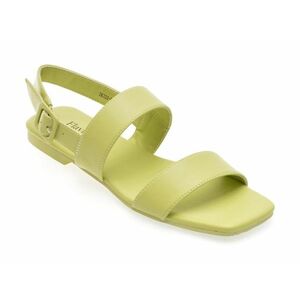 Sandale casual FLAVIA PASSINI verzi, UR2334, din piele naturala imagine