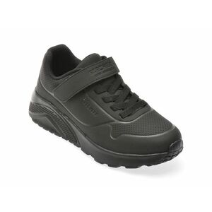 Pantofi sport SKECHERS negri, 403695L, din piele ecologica imagine