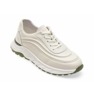 Pantofi casual EPICA albi, 359, din piele naturala imagine