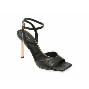 Sandale elegante ALDO negre, 13743852, din piele naturala imagine