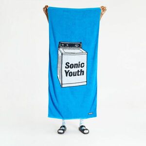 PLEASURES x Sonic Youth Washing Machine Towel Blue imagine