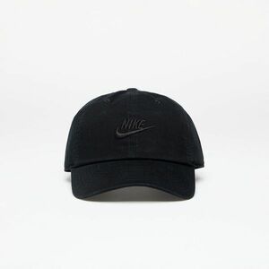 Nike Club Unstructured Futura Wash Cap Black/ Black imagine