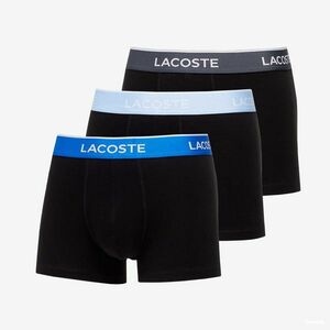 LACOSTE Trunk 3-Pack Black/ Blue imagine