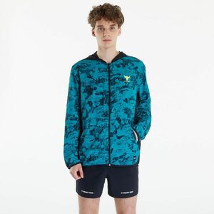 Under Armour Project Rock Iso Tide Hybrid Jacket Hydro Teal/ Black/ High-Vis Yellow imagine
