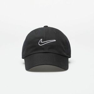 Nike Club Unstructured Swoosh Cap Black/ Black imagine