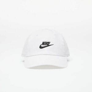 Nike Club Unstructured Futura Wash Cap White/ Black imagine