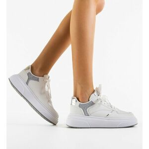 Pantofi sport albi dama imagine