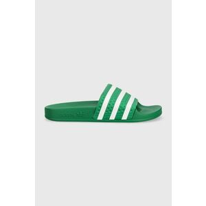 adidas Originals papuci Adilette femei, culoarea verde IE9617 imagine