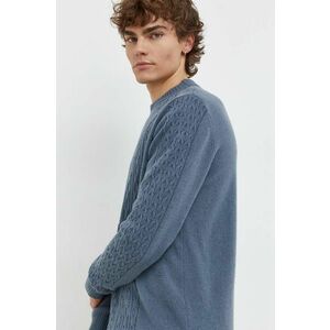 G-Star Raw pulover de lana barbati, light imagine