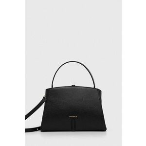Coccinelle geanta de piele culoarea negru imagine