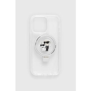 Karl Lagerfeld Husă pentru telefon iPhone 13 Pro / 13 6.1" culoarea transparent imagine