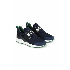 BOSS sneakers pentru copii culoarea albastru marin imagine