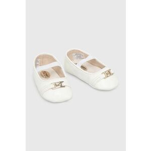 Michael Kors pantofi pentru bebelusi culoarea alb imagine