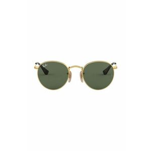 Ray-Ban ochelari de soare copii Round Kids culoarea verde, 0RJ9547S imagine