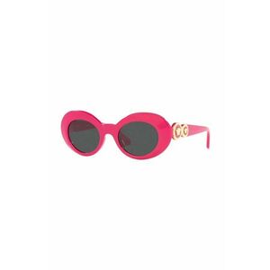 Versace ochelari de soare copii culoarea roz, 0VK4428U imagine