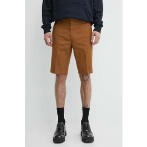 Dickies pantaloni scurti barbati, culoarea maro imagine