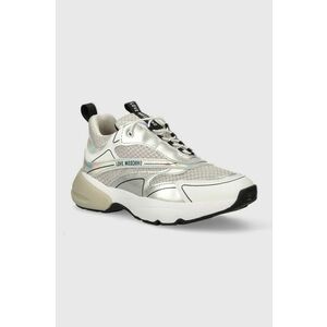 Love Moschino sneakers culoarea argintiu, JA15595G0IIQ101A imagine