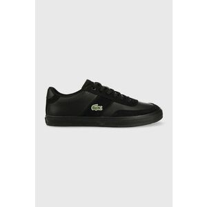 Lacoste sneakers din piele COURT-MASTER PRO culoarea negru, 44SMA0084 imagine