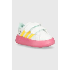 adidas sneakers pentru copii GRAND COURT MINNIE CF I x Disney culoarea roz imagine