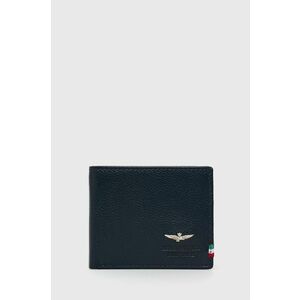 Aeronautica Militare portofel barbati, culoarea albastru marin imagine