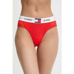 Tommy Jeans tanga culoarea roșu UW0UW05159 imagine