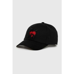 Dkny șapcă de baseball din bumbac HEART OF NY culoarea negru, cu imprimeu, D2B4B147 imagine