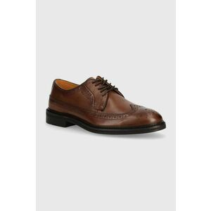 Gant pantofi de piele Bidford barbati, culoarea maro, 28631465.G45 imagine