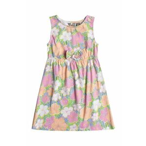 Roxy rochie din bumbac pentru copii SUMMER AIR mini, evazati imagine
