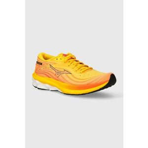 Mizuno pantofi de alergat Wave Skyrise 5 culoarea portocaliu, J1GC2409 imagine