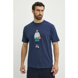 New Balance tricou din bumbac barbati, cu imprimeu, MT41578NNY imagine