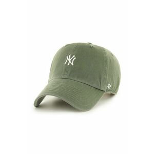 47brand șapcă MLB New York Yankees culoarea gri, cu imprimeu B-BSRNR17GWS-MSA imagine