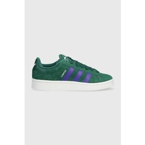 adidas Originals sneakers din piele întoarsă Campus 00s culoarea verde, ID3170 imagine