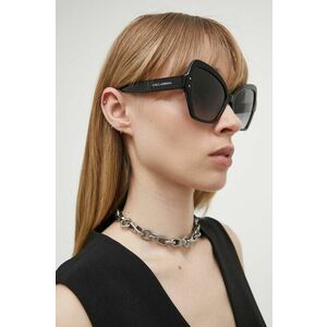 Dolce & Gabbana ochelari de soare femei, culoarea negru imagine