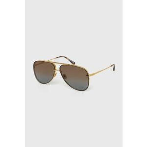 Tom Ford ochelari de soare barbati, culoarea auriu, FT1071_6230F imagine