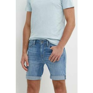 Pepe Jeans pantaloni scurti jeans SLIM SHORT barbati, PM801080MN8 imagine