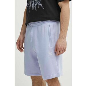 adidas Originals pantaloni scurti barbati, culoarea violet, IR7816 imagine