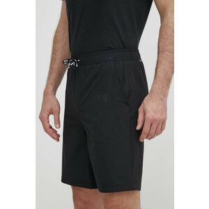 Picture pantaloni scurți outdoor Lenu Stretch culoarea negru, MSH099 imagine