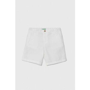 United Colors of Benetton pantaloni scurti copii culoarea alb imagine