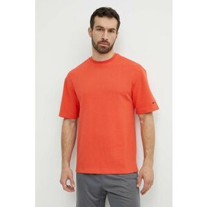 Reebok tricou de antrenament Active Collective culoarea portocaliu, neted, 100075750 imagine