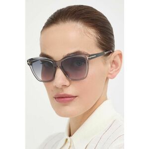 Tom Ford ochelari de soare femei, culoarea gri, FT1087_5420A imagine